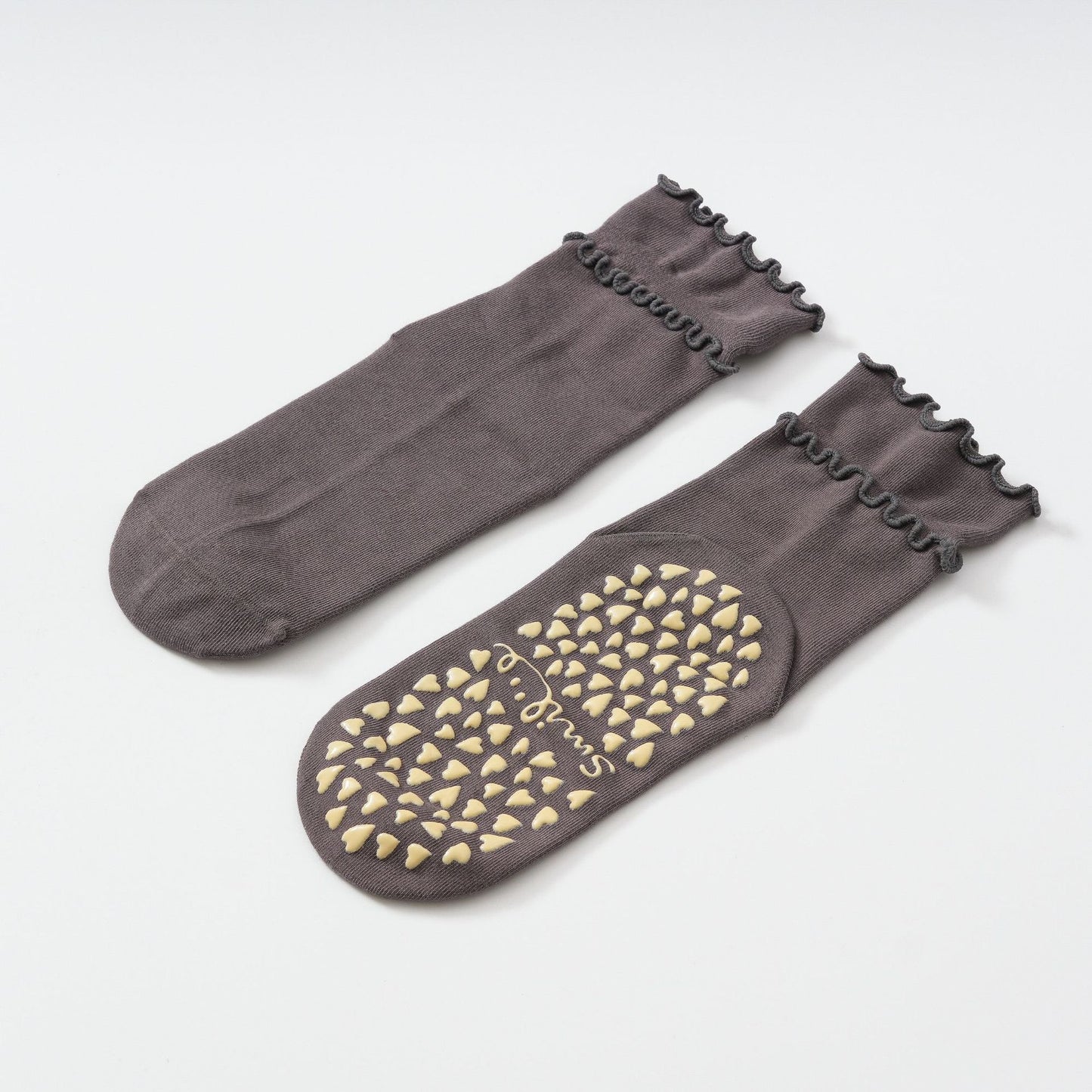 Ruffle Grip Yoga Socks-Grainvity