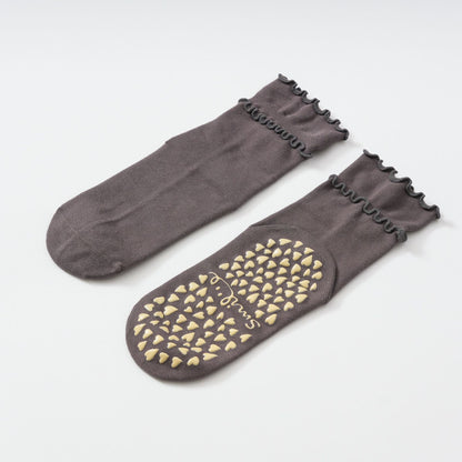 Ruffle Grip Yoga Socks-Grainvity