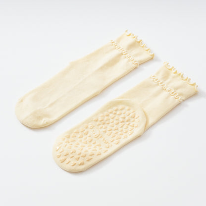 Ruffle Grip Yoga Socks-Grainvity