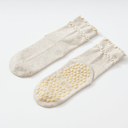 Ruffle Grip Yoga Socks-Grainvity