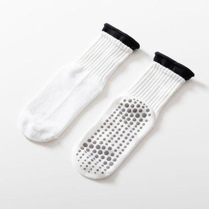 Ruffle Non-slip Sports Pilates Socks-Grainvity