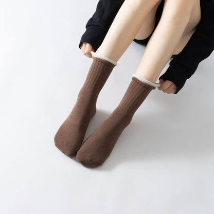 Ruffle Non-slip Sports Pilates Socks-Grainvity