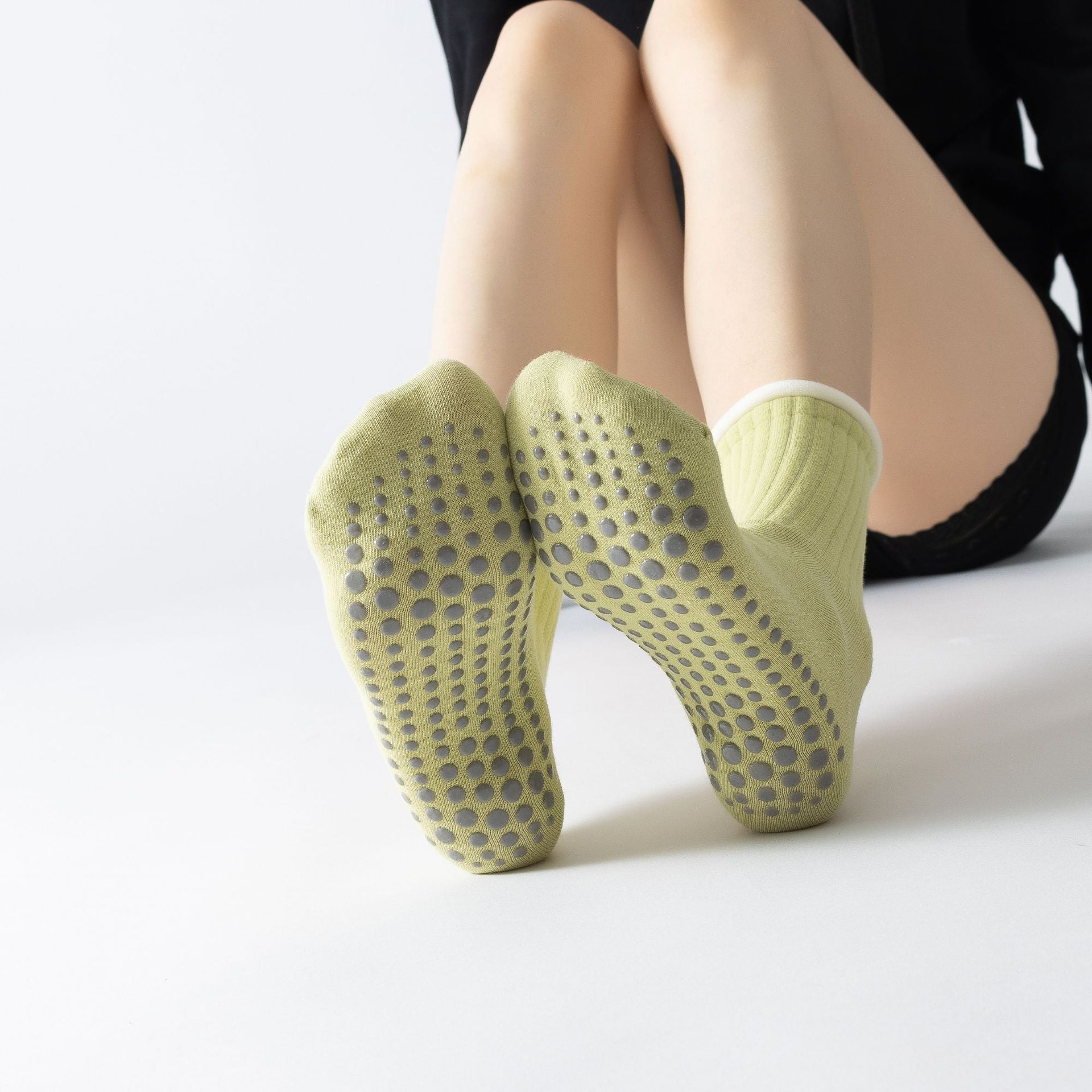 Ruffle Non-slip Sports Pilates Socks-Grainvity