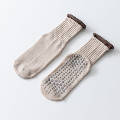 Ruffle Non-slip Sports Pilates Socks-Grainvity