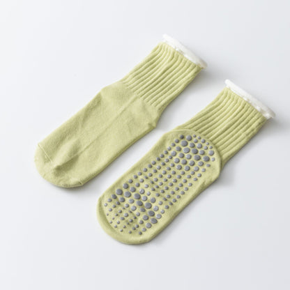 Ruffle Non-slip Sports Pilates Socks-Grainvity