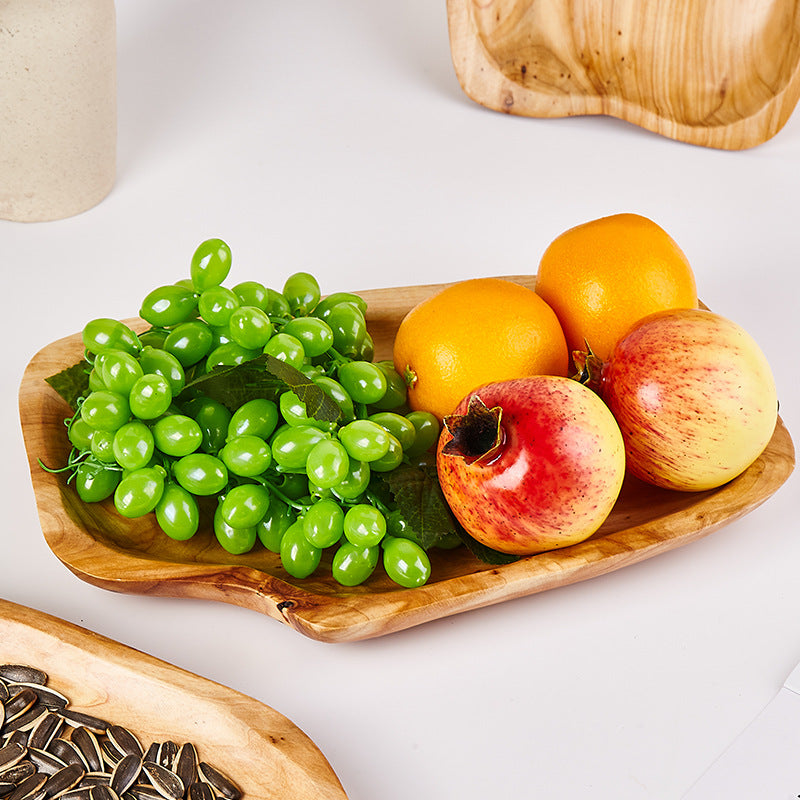 Rustic Cedar Wood Serving Plate & Cheese Board