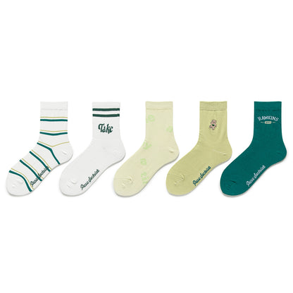 Sporty Women Crew Socks-Grainvity