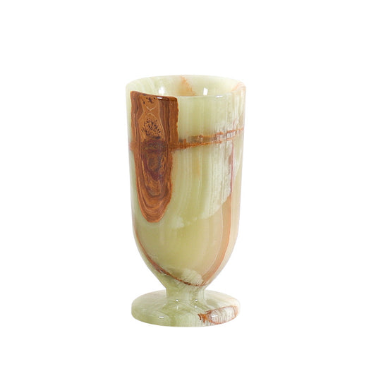 Study Room Natural Jade Vase Ornament-Grainvity