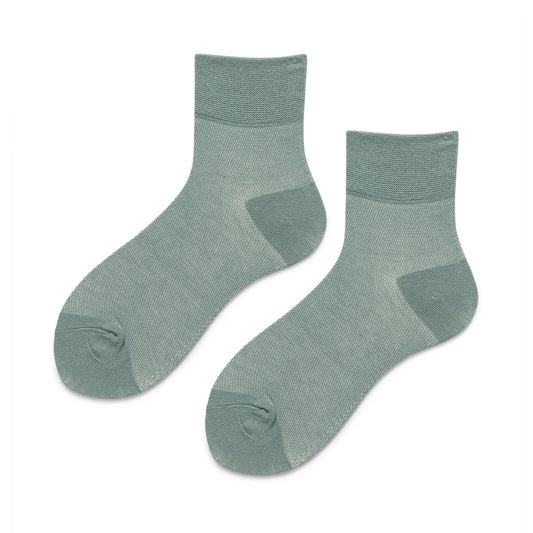 Summer Mesh Crew Socks-Grainvity