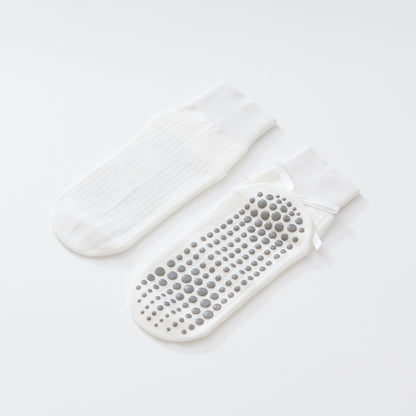 Thin Bow Ribbon Yoga Socks-Grainvity