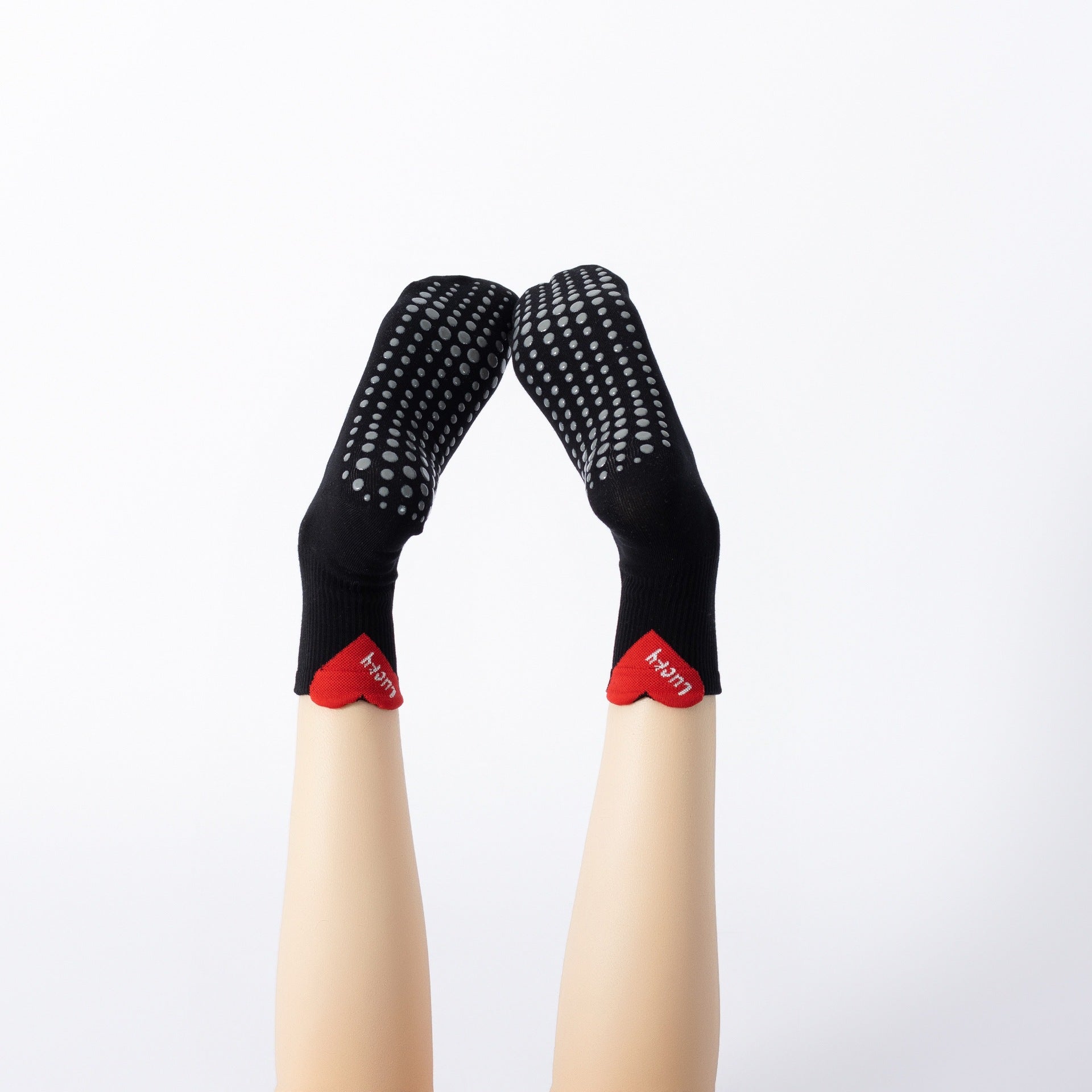 Thin Breathable Heart Yoga Socks-Grainvity