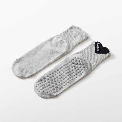 Thin Breathable Heart Yoga Socks-Grainvity