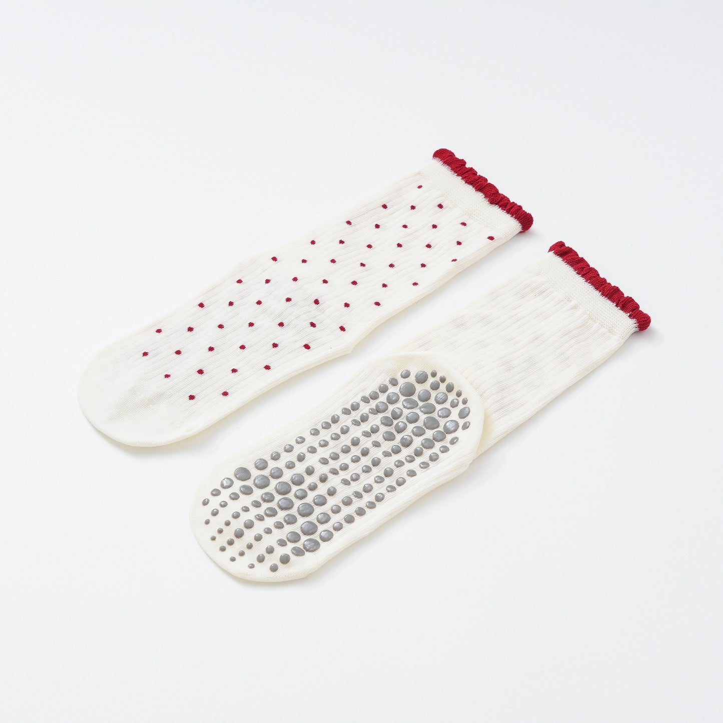 Thin Polka Dot Non-slip Yoga Socks-Grainvity