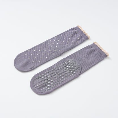Thin Polka Dot Non-slip Yoga Socks-Grainvity