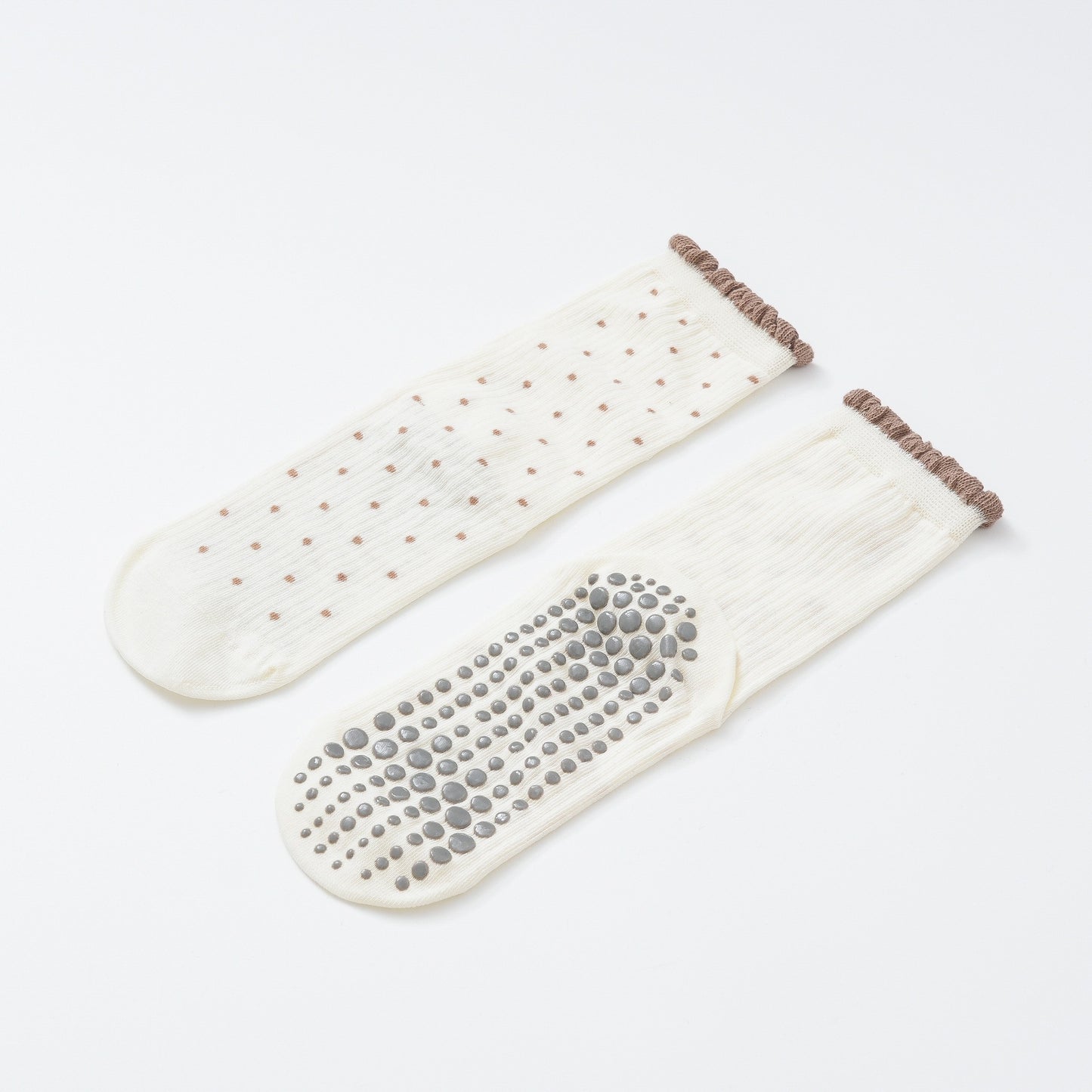 Thin Polka Dot Non-slip Yoga Socks-Grainvity