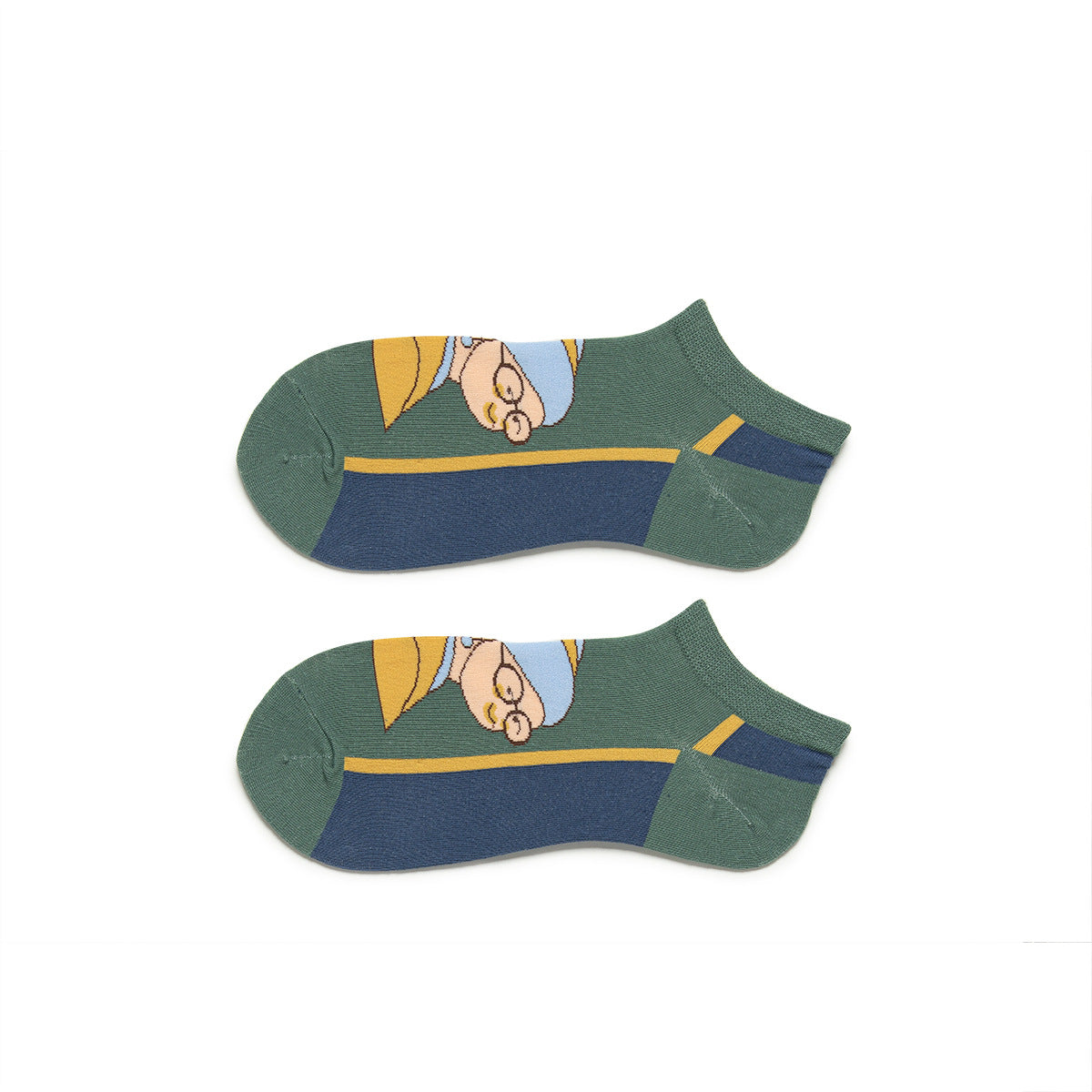 Vintage Art Socks Couple Socks-Grainvity