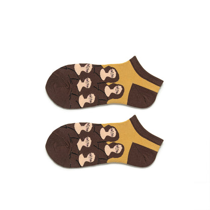 Vintage Art Socks Couple Socks-Grainvity