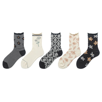 Vintage Floral Socks-Grainvity