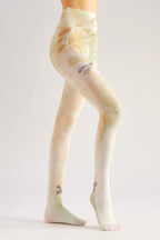 Pearl Lace Print Vintage Women Tights