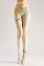 Pearl Lace Print Vintage Women Tights