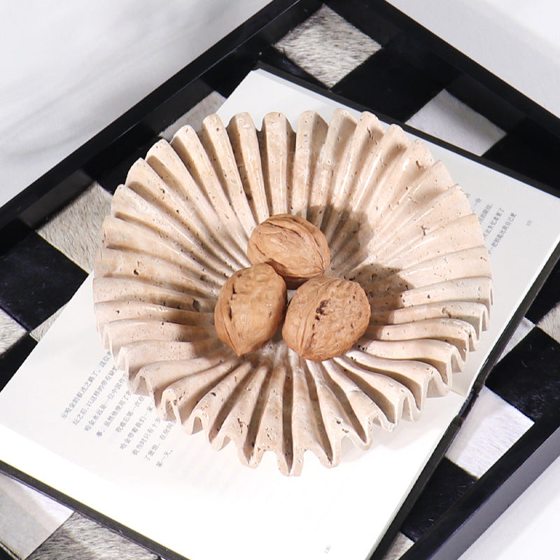 Wabi Sabi Art Marble Plate-Grainvity