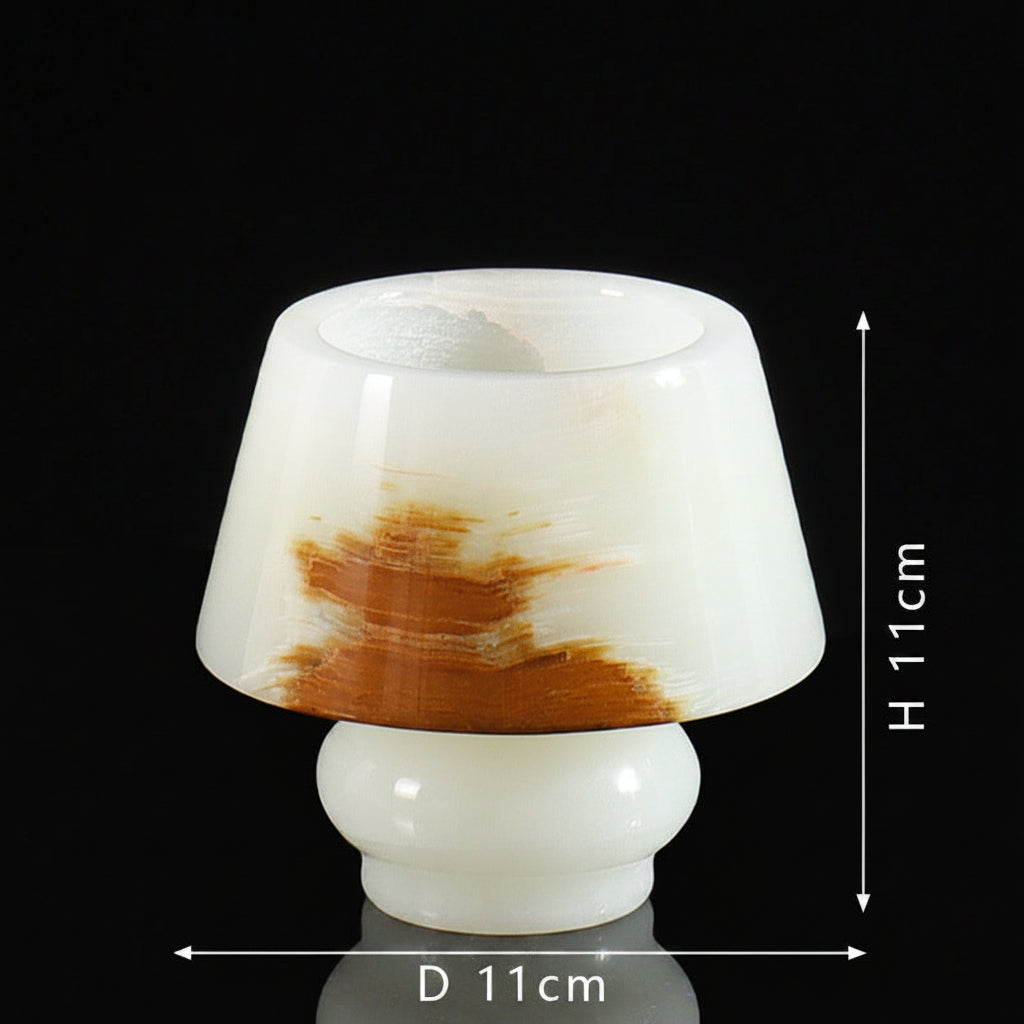 Wabi-Sabi Bud Marble Vase-Grainvity