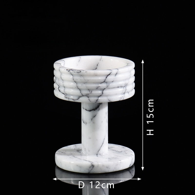Wabi-Sabi Style Marble Vase-Grainvity