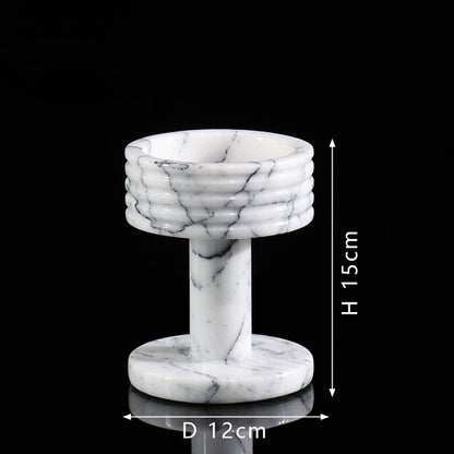 Wabi-Sabi Style Marble Vase-Grainvity
