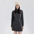 white women kitty cap cat hat woolen in winter for warm