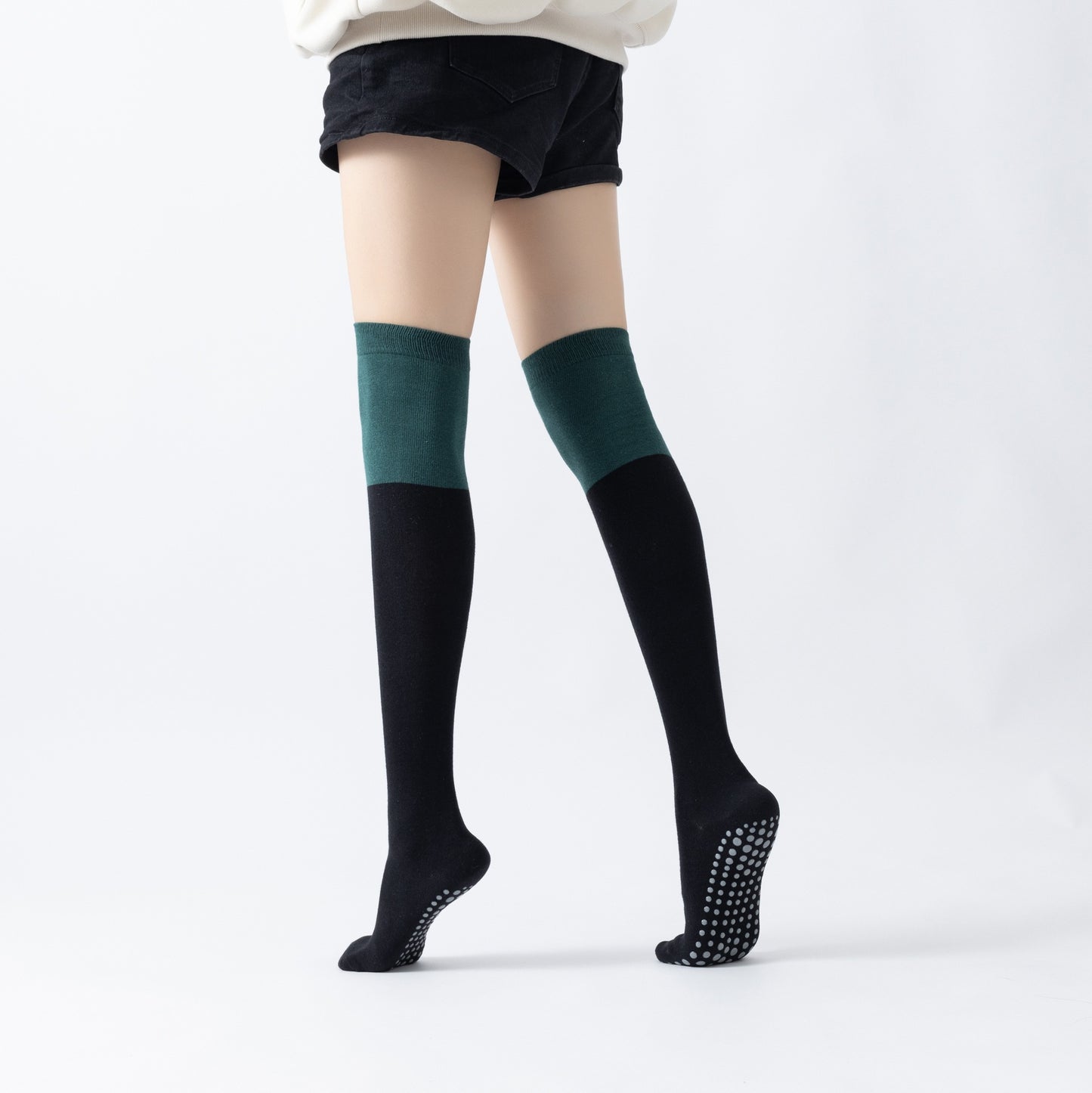 Winter High Knee Yoga Socks-Grainvity