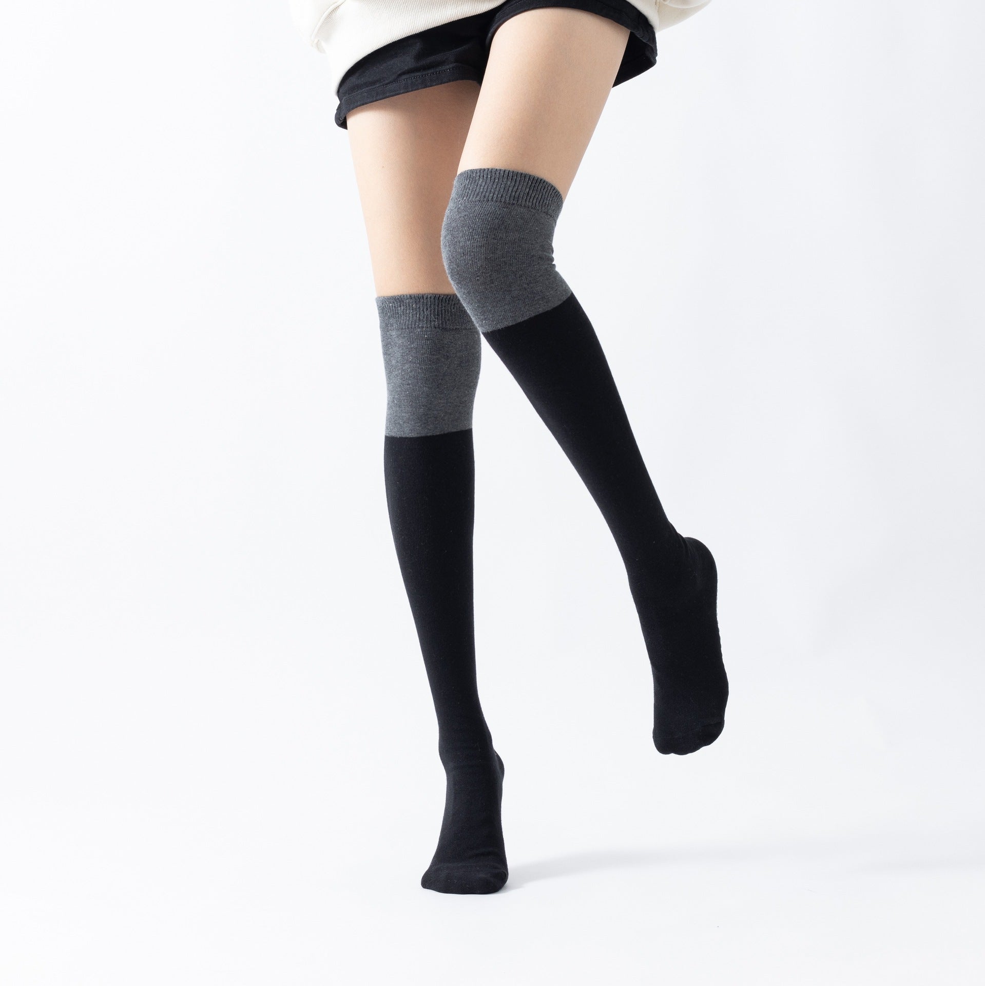 Winter High Knee Yoga Socks-Grainvity