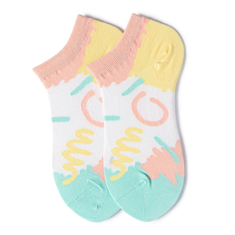 Women Tartan Socks Ankle-Grainvity