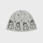 women Snowman Hat gray Color winter