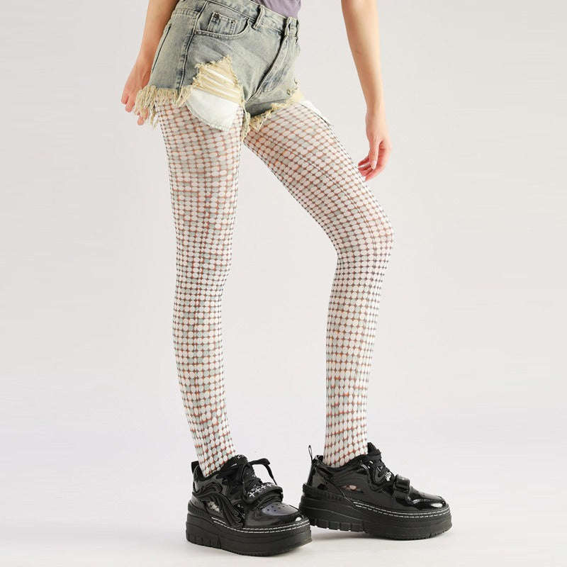 Elegant Dots Women Tights Women's Fancy Dress Costume Accessories, Perfect for Parties, Office, Street Fashion, and Daily Wear