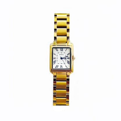 women tank gold watch