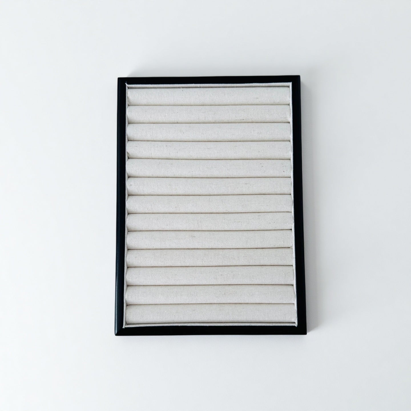 wood ring holder display tray